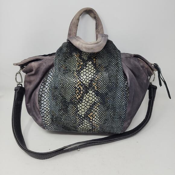 Liebeskind Gray and Black Hobo Bag - Picture 2 of 13